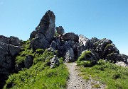 28 Al Passo la Forca  (1848 m) prendiamo il sentiero 502 per Monte Alben